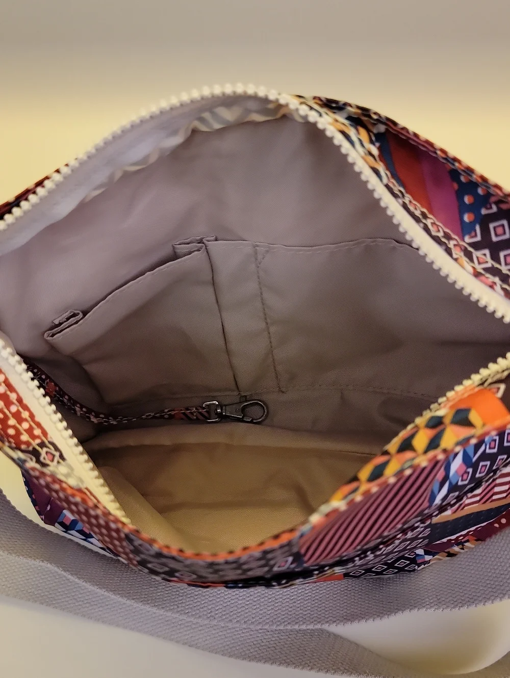 KIPLING ANGIE MULTICOLOR AND MULTIPLE PATTERN CROSSBODY BAG